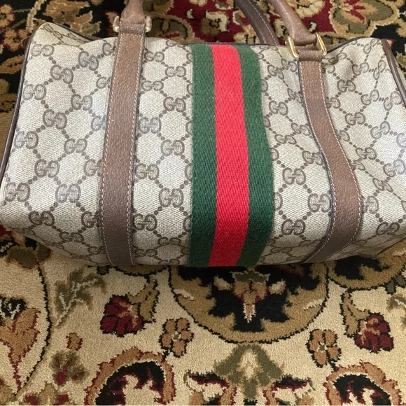 Gucci Monogram Speedy Handbag - Picture 6 of 16